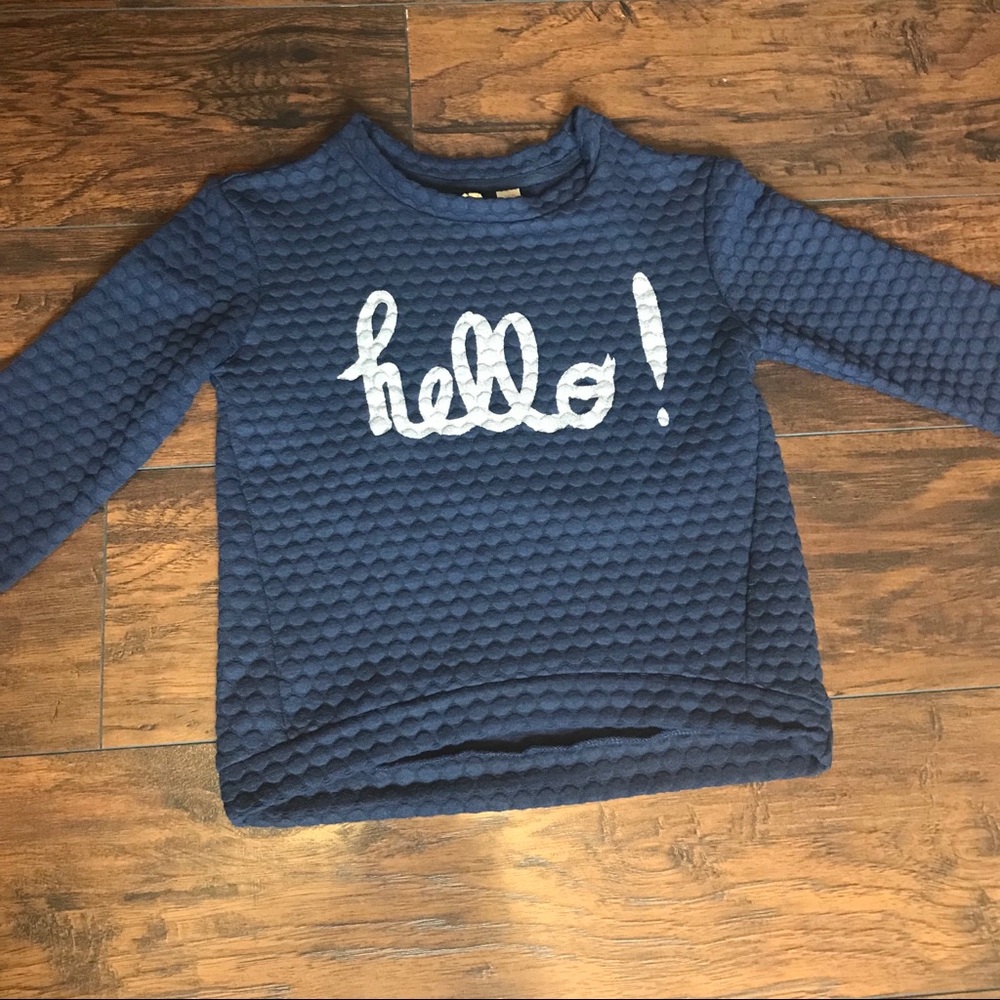 💥NWOT💥 Fashion “Hello!” Sweater